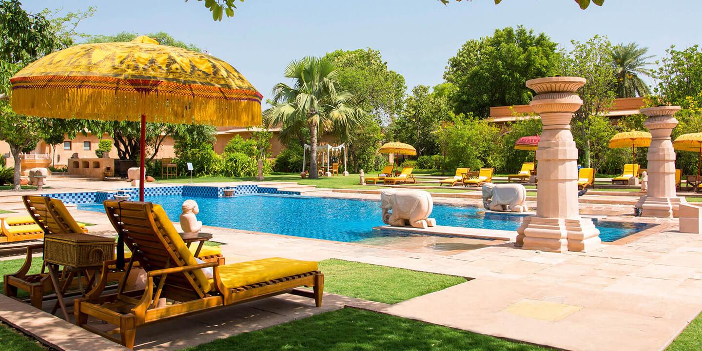 The Oberoi Rajvilas Jaipur Buitenkant foto